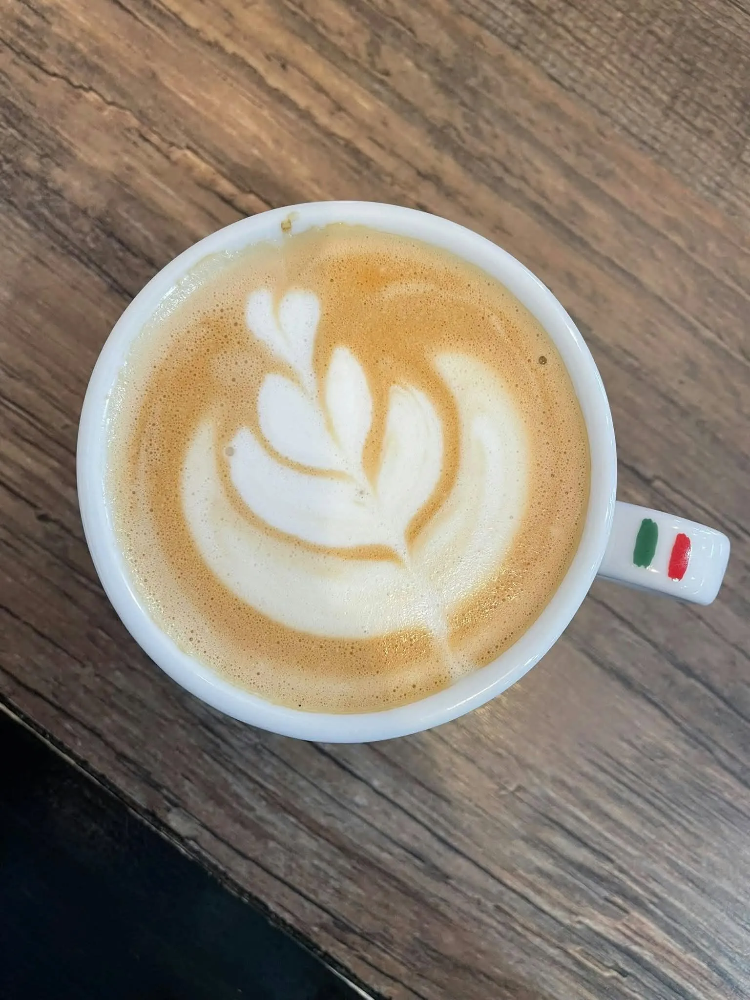 Cappuccino s latte art